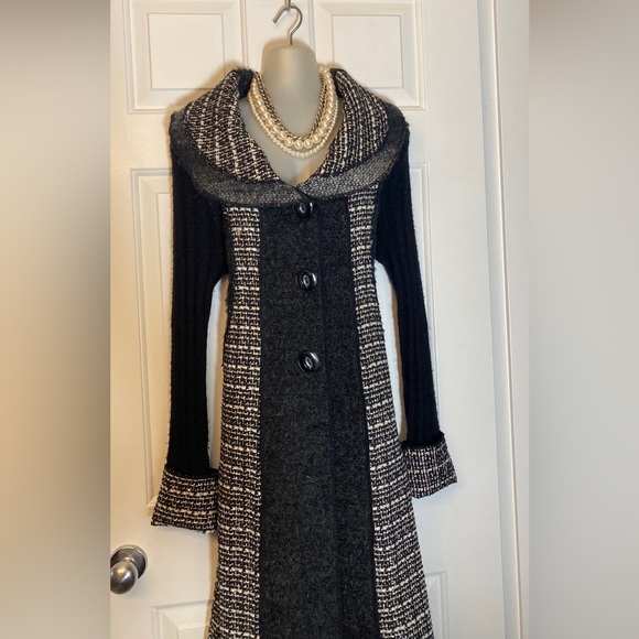 Sweater Coat A-Line style Size Medium - Picture 1 of 9